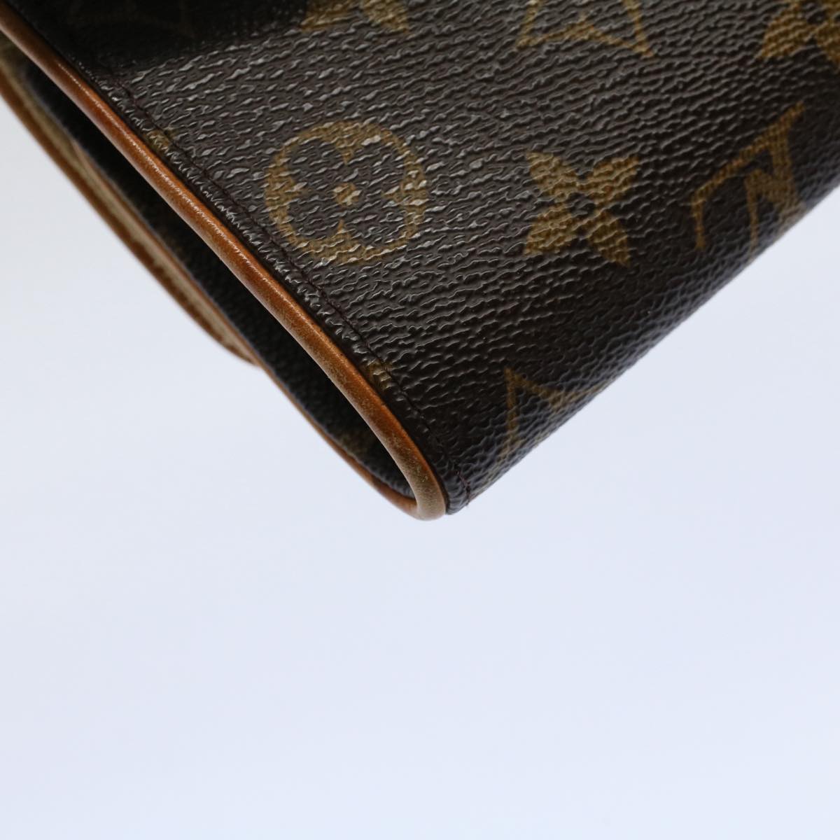 LOUIS VUITTON Monogram Pochette Twin PM Shoulder Bag M51854 LV Auth th4219