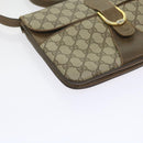 GUCCI GG Supreme Shoulder Bag PVC Leather Beige Auth th4221-15
