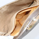 GUCCI GG Supreme Shoulder Bag PVC Leather Beige Auth th4221-12