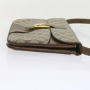 GUCCI GG Supreme Shoulder Bag PVC Leather Beige Auth th4221-3