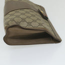 GUCCI GG Supreme Web Sherry Line Clutch Bag Beige Red 89 01 033 Auth th4233-3