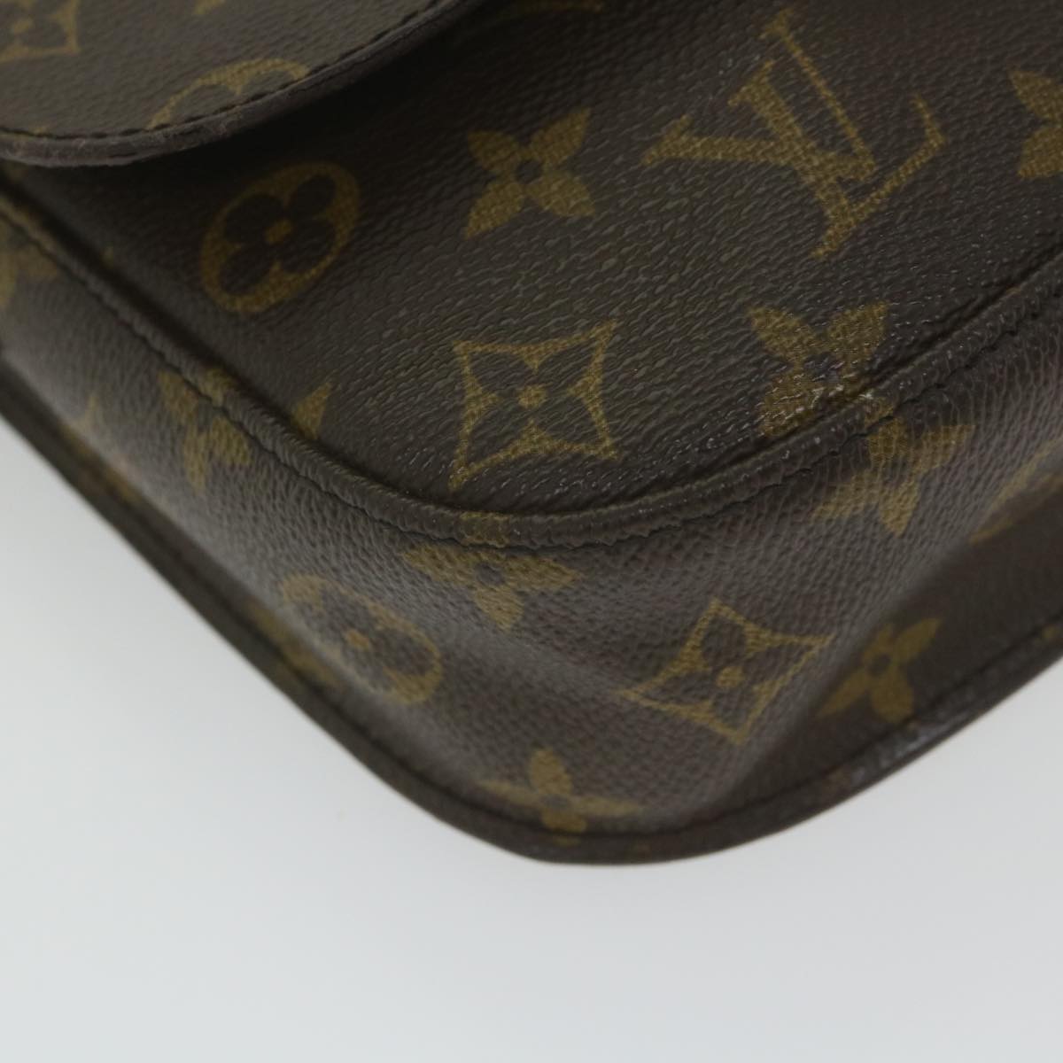 LOUIS VUITTON Monogram Saint Cloud MM Shoulder Bag M51243 LV Auth th4258