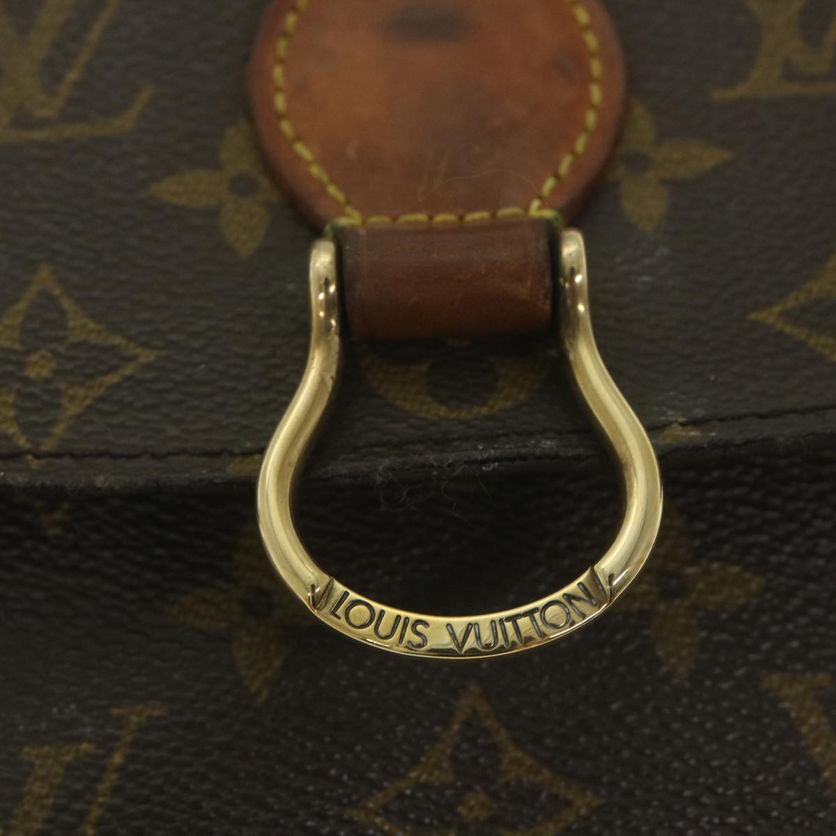 LOUIS VUITTON Monogram Saint Cloud MM Shoulder Bag M51243 LV Auth th4258