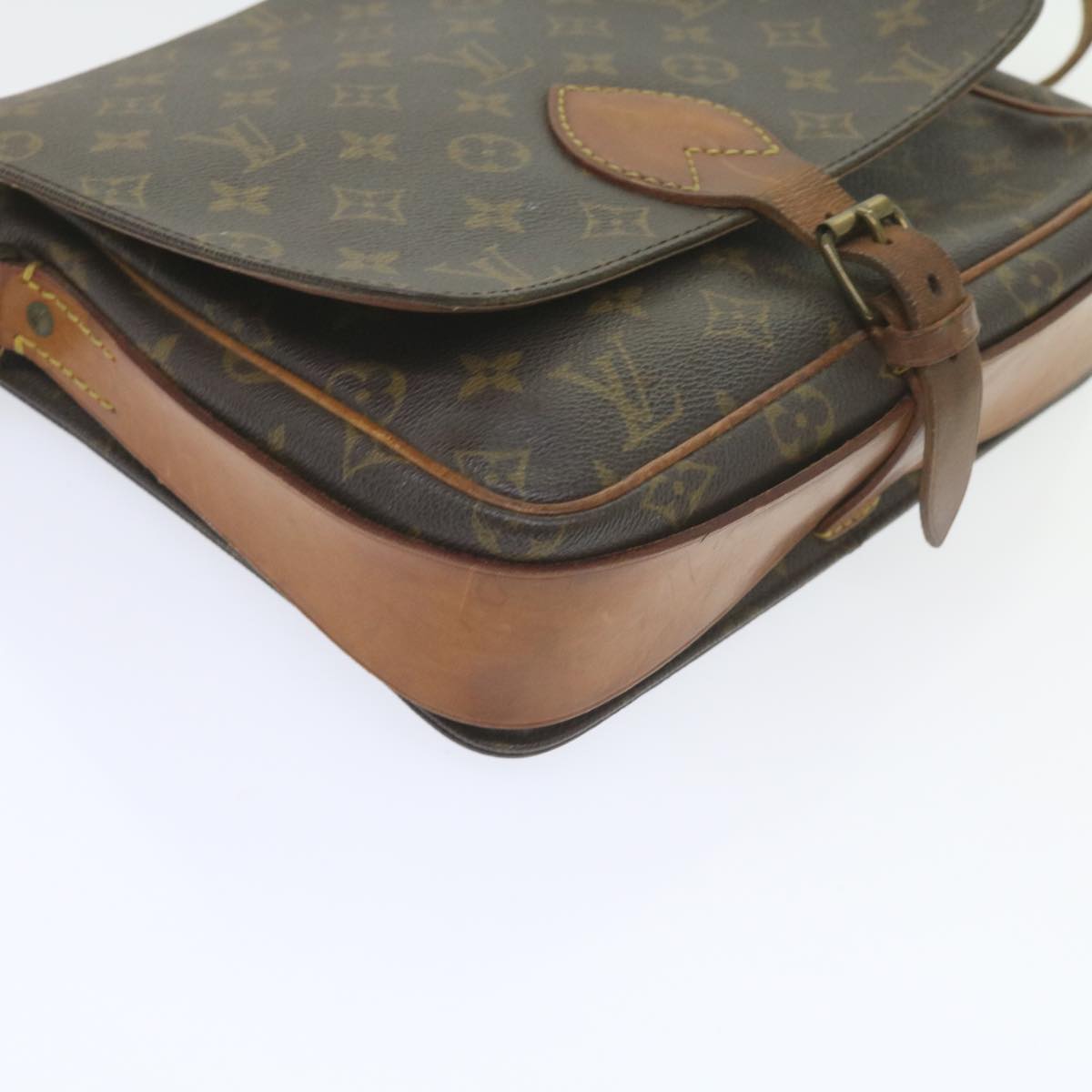 LOUIS VUITTON Monogram Cartouchiere GM Shoulder Bag M51252 LV Auth th4334