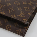 LOUIS VUITTON Monogram Sac Plat Hand Bag M51140 LV Auth th4339-10