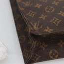 LOUIS VUITTON Monogram Sac Plat Hand Bag M51140 LV Auth th4339-11
