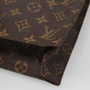 LOUIS VUITTON Monogram Sac Plat Hand Bag M51140 LV Auth th4339-12
