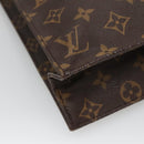 LOUIS VUITTON Monogram Sac Plat Hand Bag M51140 LV Auth th4339-13