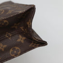 LOUIS VUITTON Monogram Sac Plat Hand Bag M51140 LV Auth th4339-14