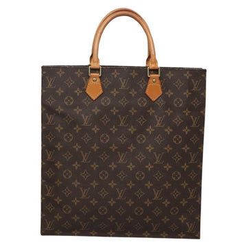 LOUIS VUITTON Monogram Sac Plat Hand Bag M51140 LV Auth th4339 - 0