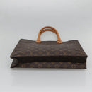 LOUIS VUITTON Monogram Sac Plat Hand Bag M51140 LV Auth th4339-9