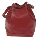 LOUIS VUITTON Epi Noe Shoulder Bag Red M44007 LV Auth th4376-13