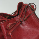 LOUIS VUITTON Epi Noe Shoulder Bag Red M44007 LV Auth th4376-14