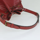 LOUIS VUITTON Epi Noe Shoulder Bag Red M44007 LV Auth th4376-8