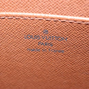 LOUIS VUITTON Epi Pochette Homme Clutch tas bruin Zipang goud M52528 Auth th4383-12