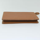 LOUIS VUITTON Epi Pochette Homme Clutch tas bruin Zipang goud M52528 Auth th4383-6