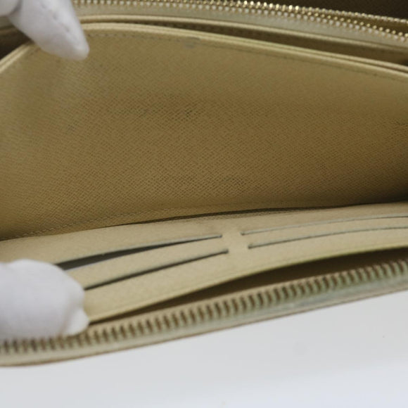 LOUIS VUITTON Damier Azur Zippy Wallet Long Wallet N63503 LV Auth th4393