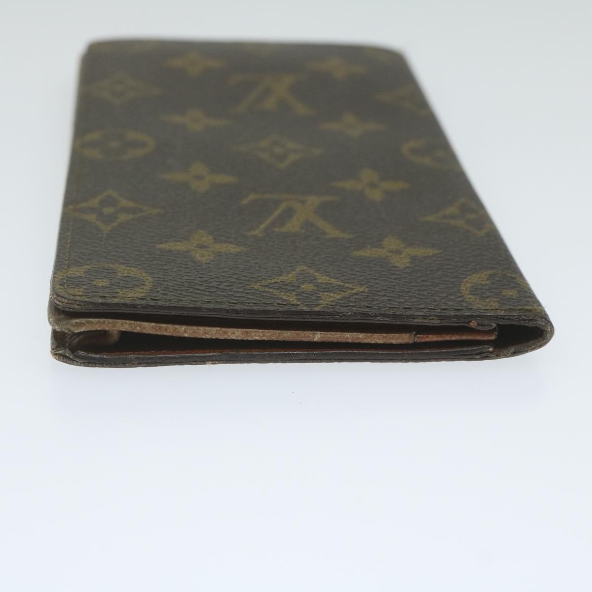 LOUIS VUITTON Monogram Porte Shekie Cartes Credit Long Wallet M62225 Auth th4397