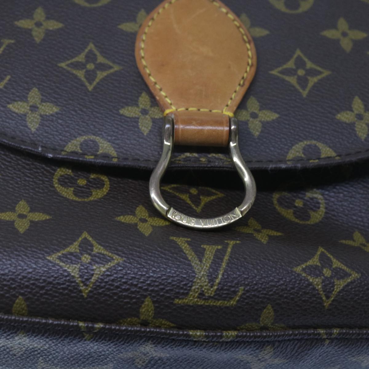 LOUIS VUITTON Monogram Saint Cloud GM Shoulder Bag M51242 LV Auth th4403