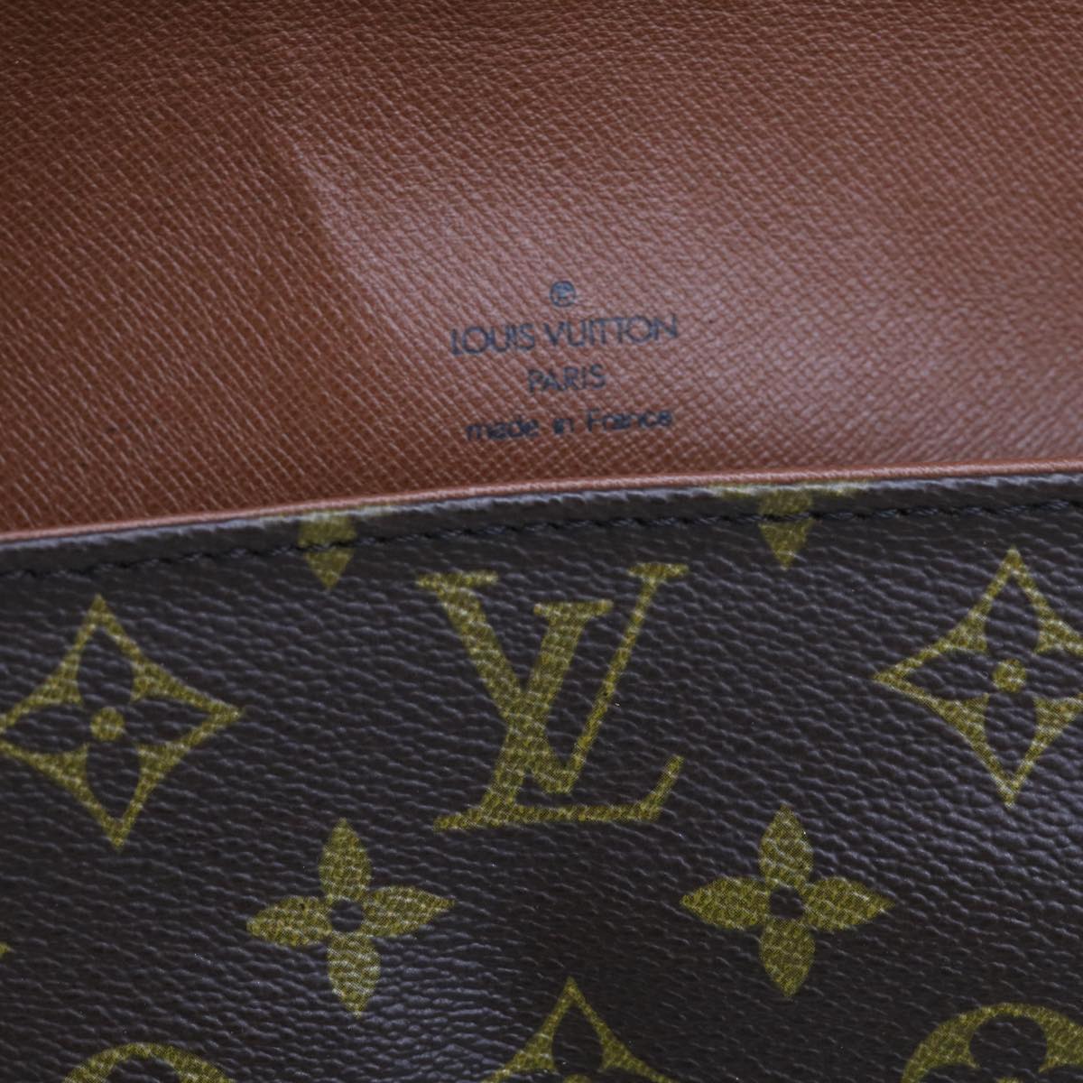 LOUIS VUITTON Monogram Saint Cloud GM Shoulder Bag M51242 LV Auth th4403