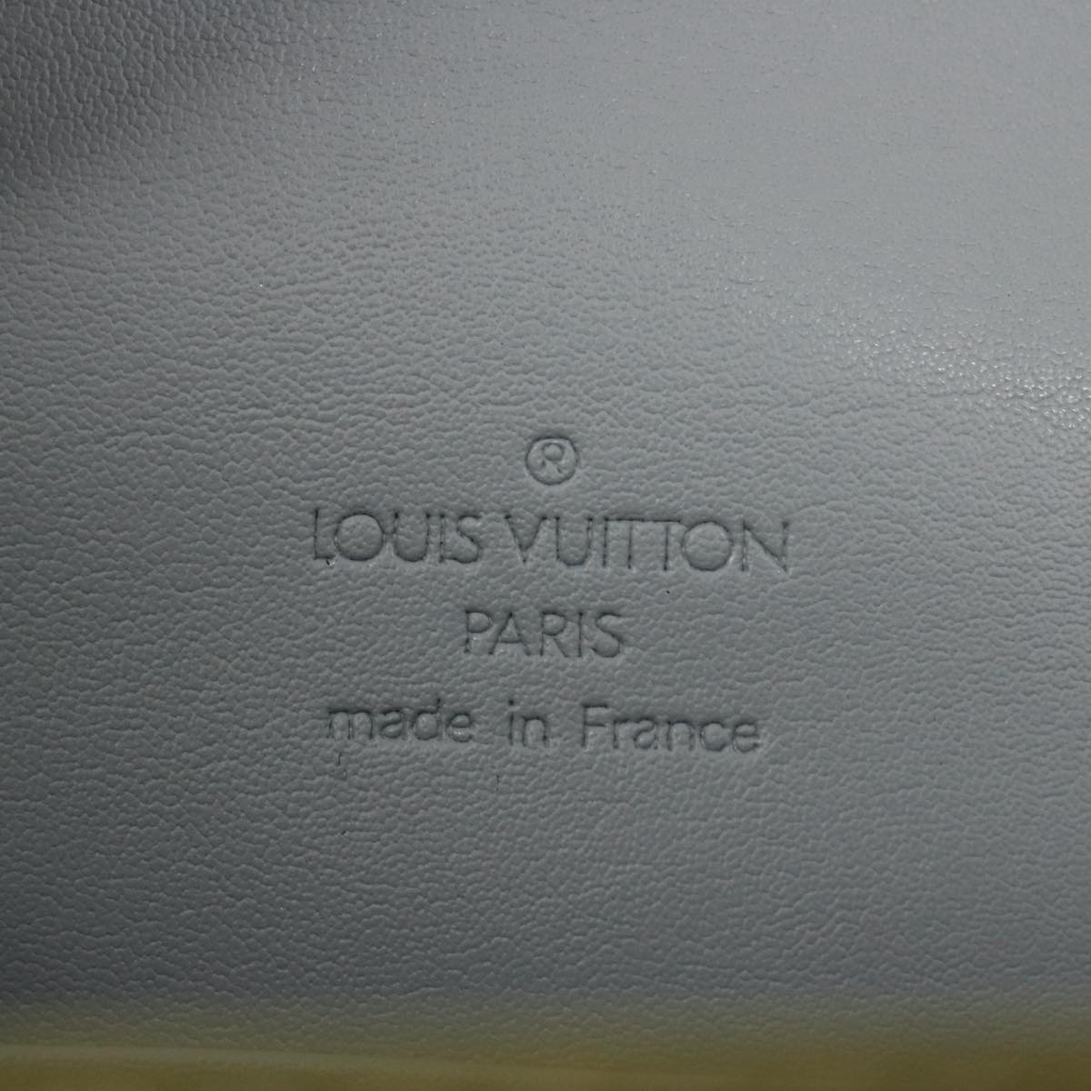 LOUIS VUITTON Monogram Vernis Thompson Street Bag Gris M91008 LV Auth th4425