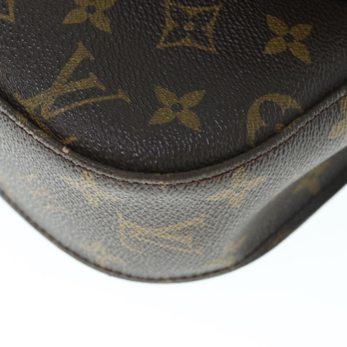 LOUIS VUITTON Monogram Saint Cloud GM Shoulder Bag M51242 LV Auth th4452