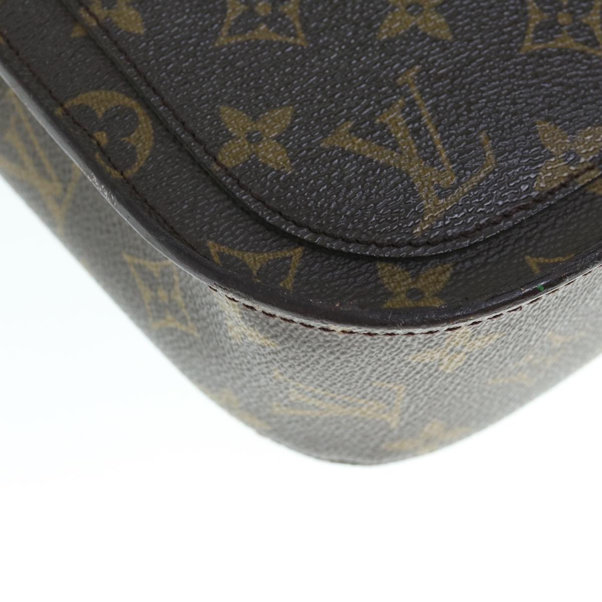 LOUIS VUITTON Monogram Saint Cloud GM Shoulder Bag M51242 LV Auth th4452