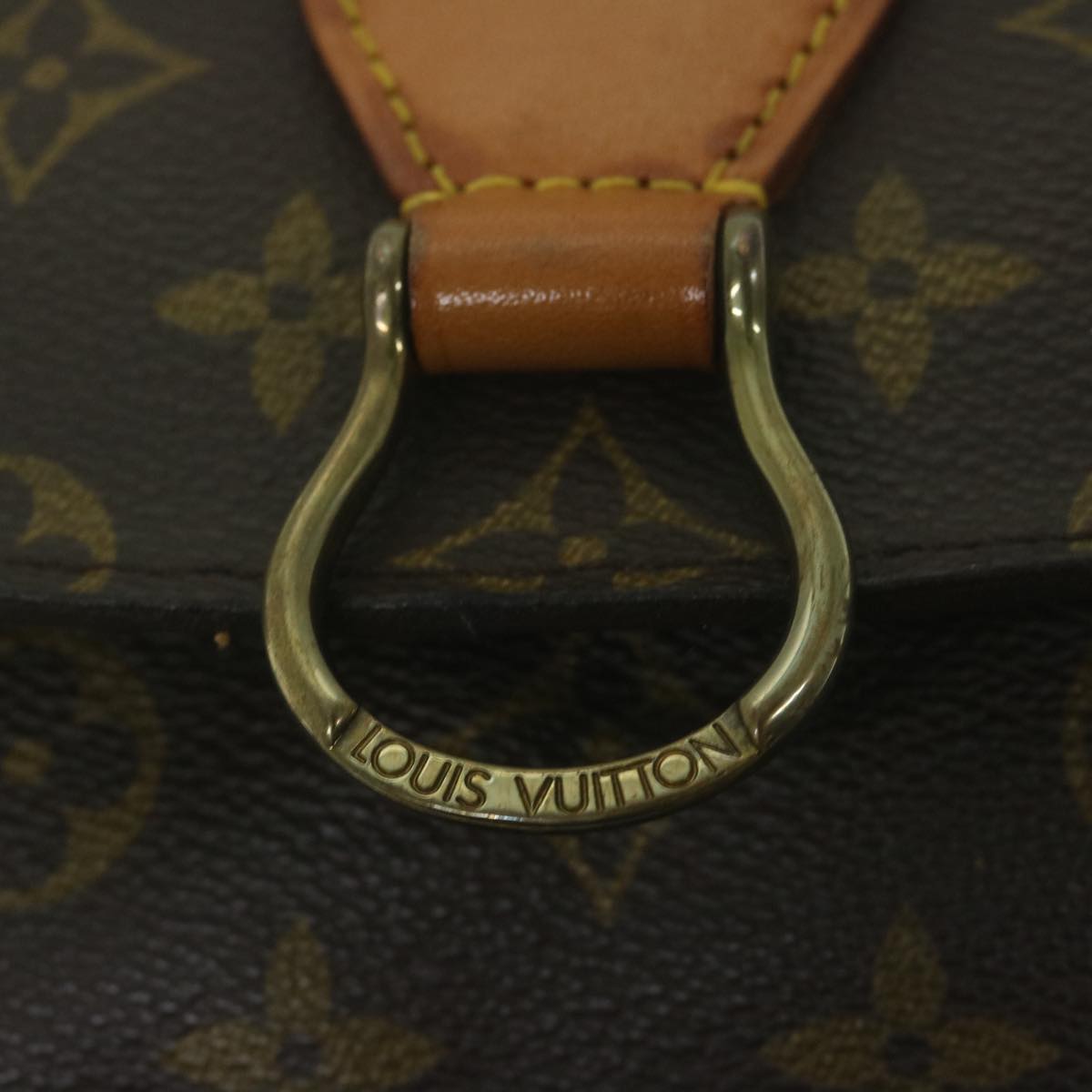 LOUIS VUITTON Monogram Saint Cloud GM Shoulder Bag M51242 LV Auth th4455