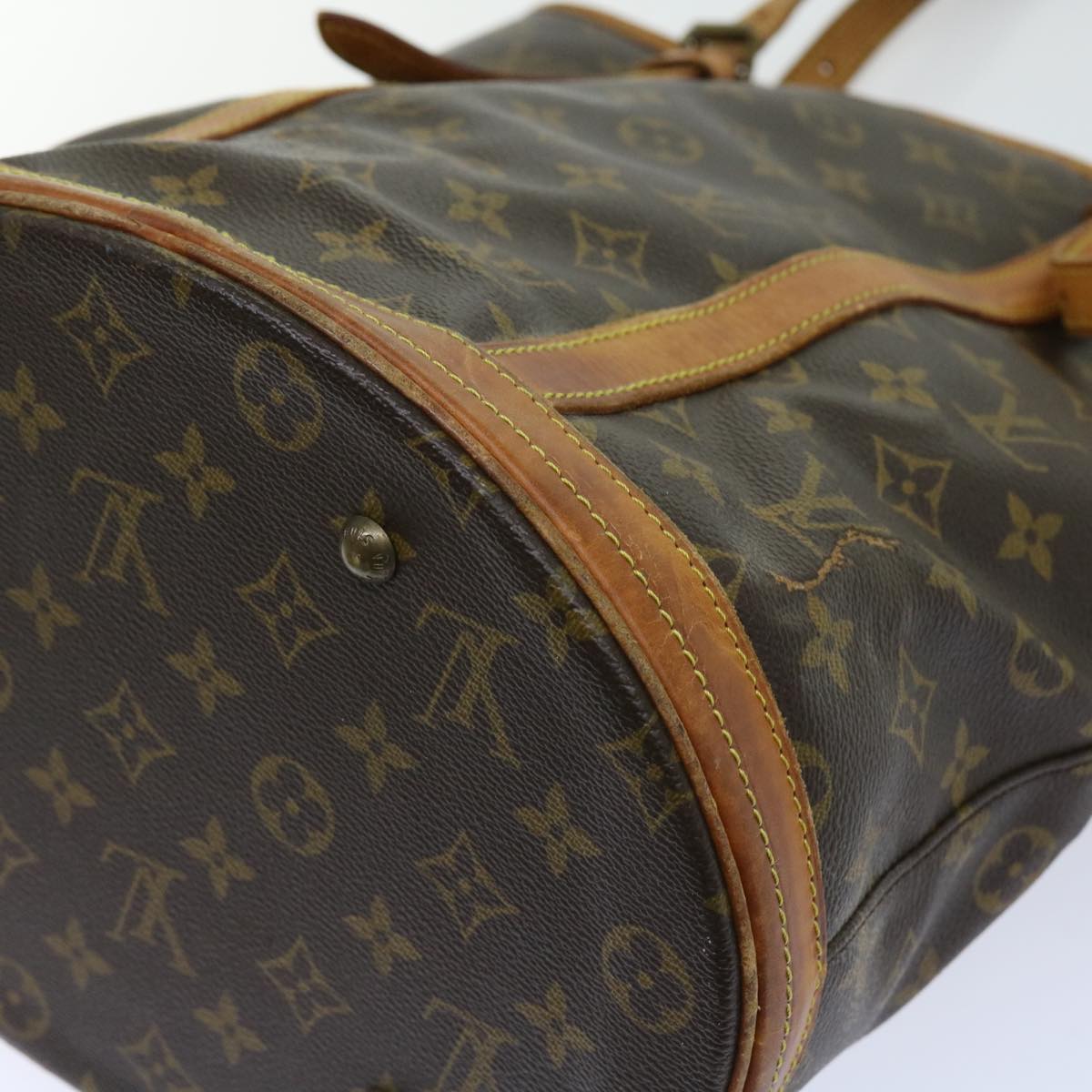 LOUIS VUITTON Monogram Bucket GM Shoulder Bag M42236 LV Auth th4458