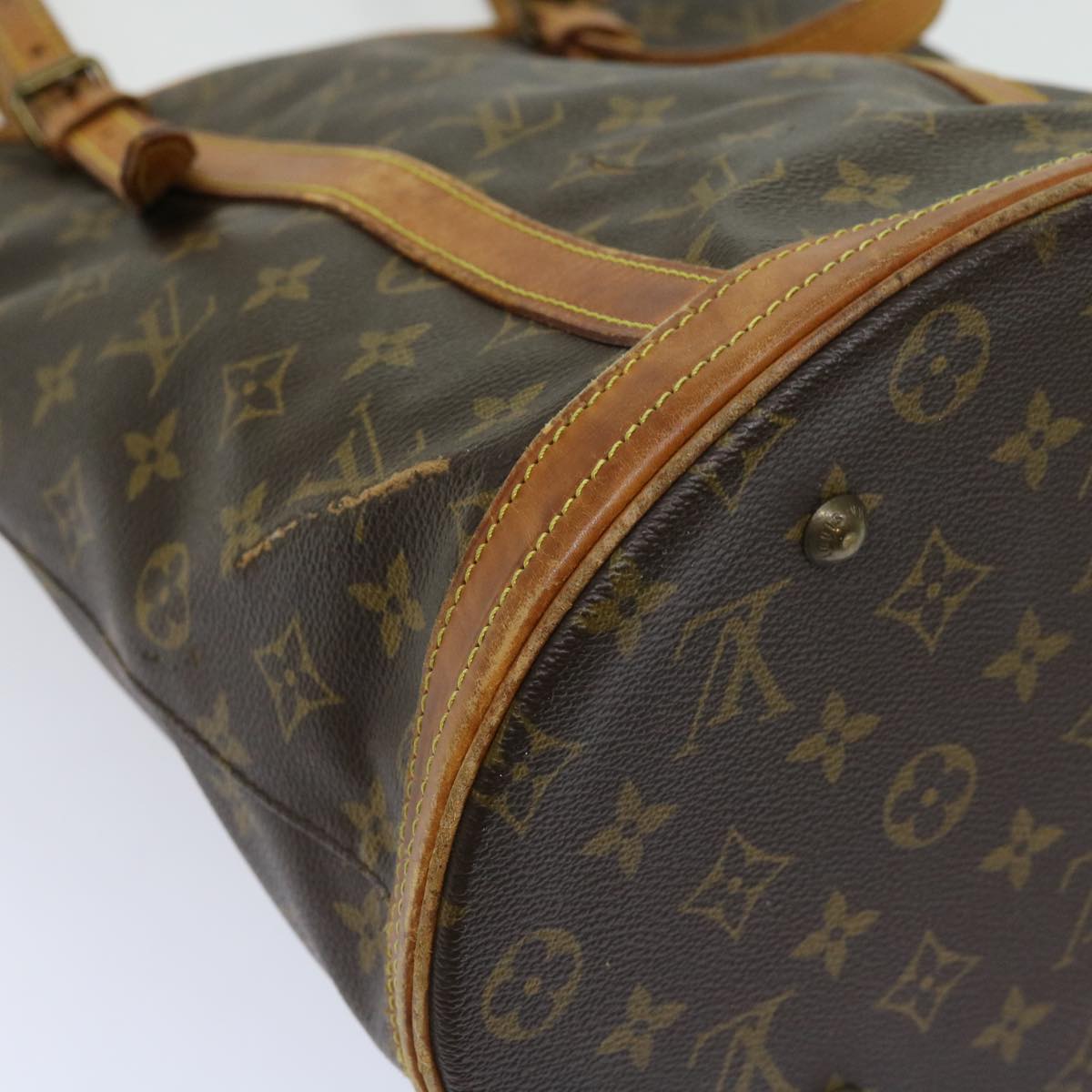 LOUIS VUITTON Monogram Bucket GM Shoulder Bag M42236 LV Auth th4458