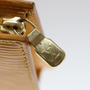 LOUIS VUITTON Epi Poche Toilette 15 Pouch Yellow LV Auth th4519-8