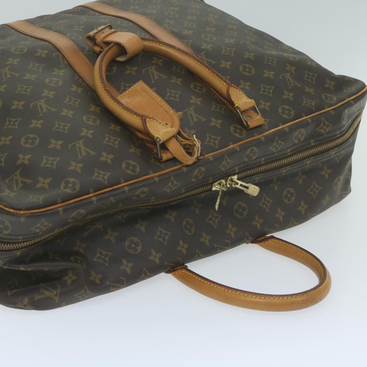 LOUIS VUITTON Monogram Sirius 55 Boston Bag M41404 LV Auth th4523