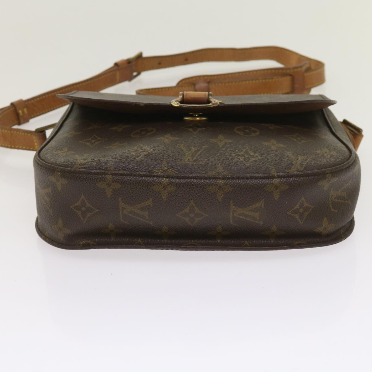 LOUIS VUITTON Monogram Saint Cloud GM Shoulder Bag M51242 LV Auth th4528