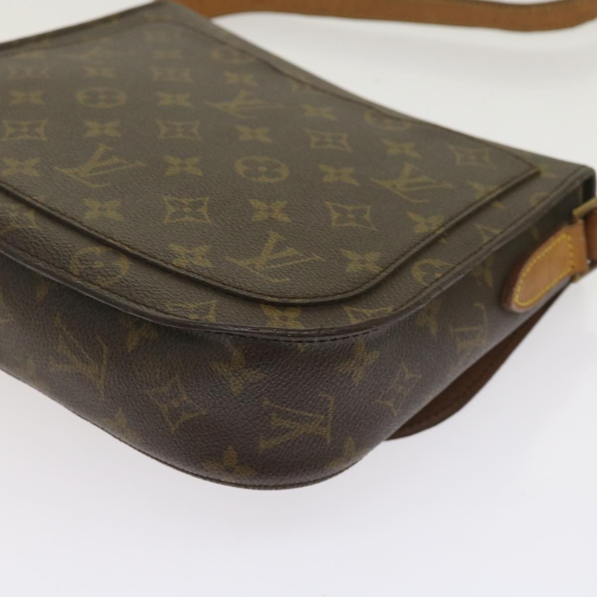 LOUIS VUITTON Monogram Saint Cloud GM Shoulder Bag M51242 LV Auth th4528