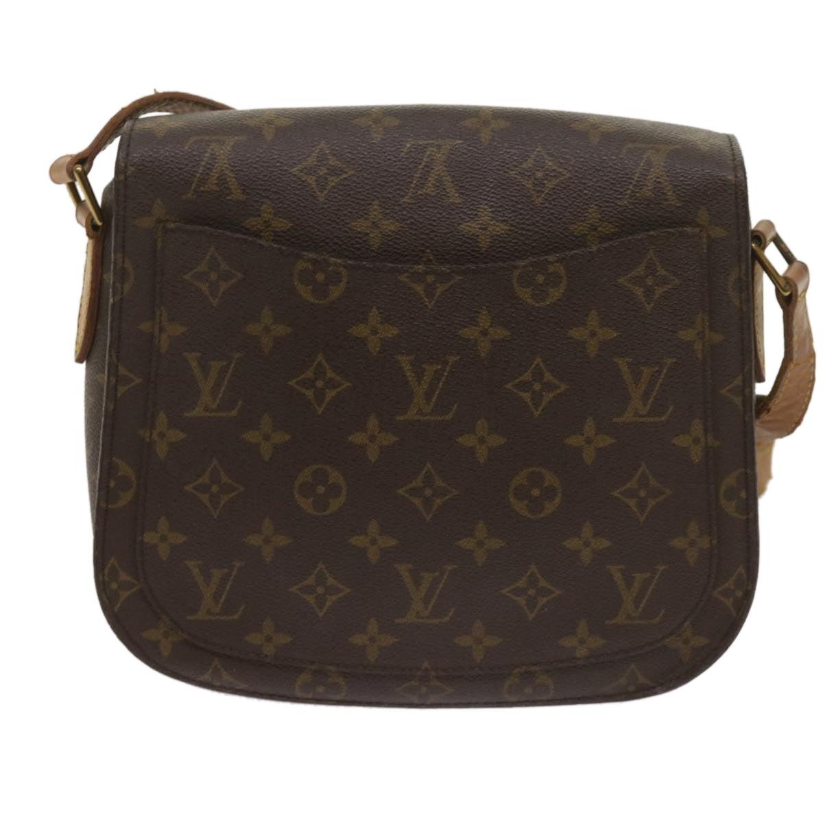 LOUIS VUITTON Monogram Saint Cloud GM Shoulder Bag M51242 LV Auth th4528