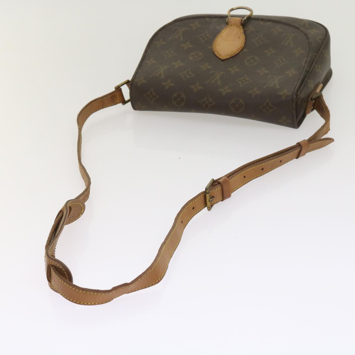 LOUIS VUITTON Monogram Saint Cloud GM Shoulder Bag M51242 LV Auth th4528