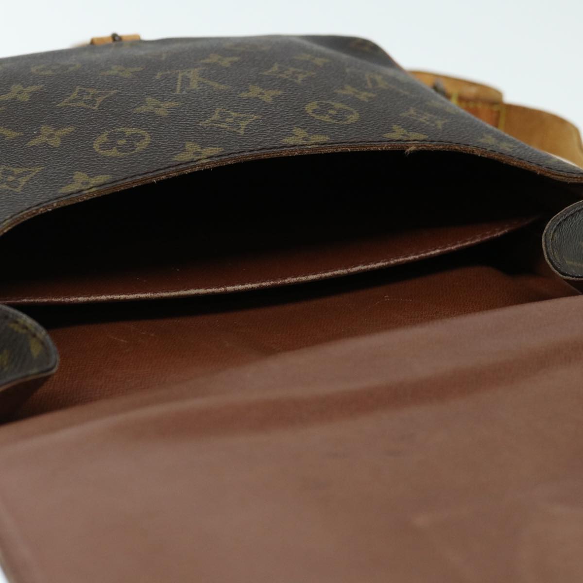 LOUIS VUITTON Monogram Cartouchiere GM Shoulder Bag M51252 LV Auth th4537