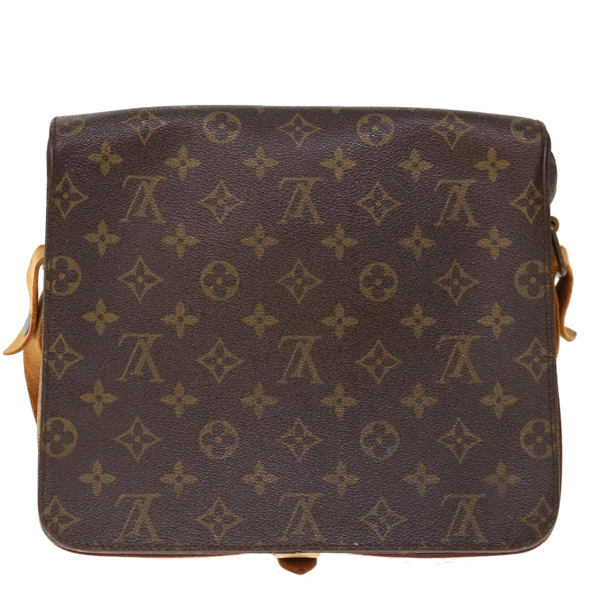 LOUIS VUITTON Monogram Cartouchiere GM Shoulder Bag M51252 LV Auth th4537