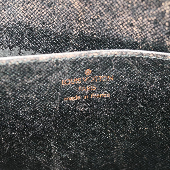 LOUIS VUITTON Epi Pochette Homme Clutch Bag Black M52522 LV Auth th4538