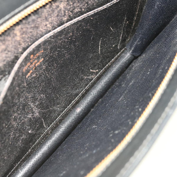 LOUIS VUITTON Epi Pochette Homme Clutch Bag Black M52522 LV Auth th4538