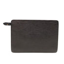 LOUIS VUITTON Epi Pochette Homme Clutch Bag Black M52522 LV Auth th4538-2