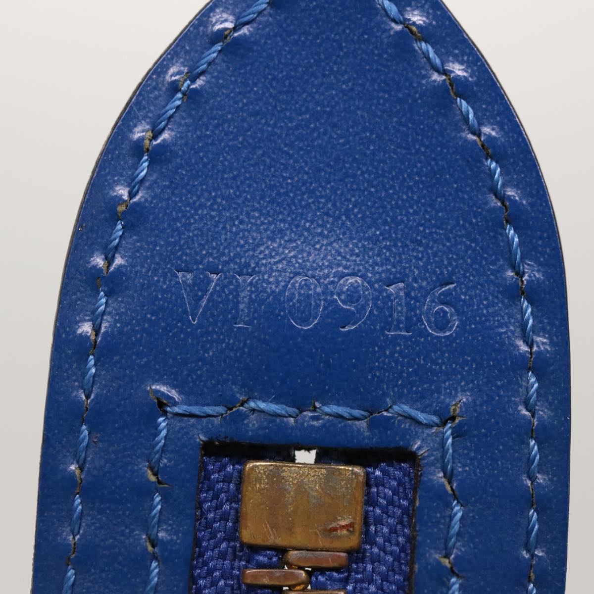 LOUIS VUITTON Epi Saint Jacques Shoulder Bag Blue M52275 LV Auth th4543