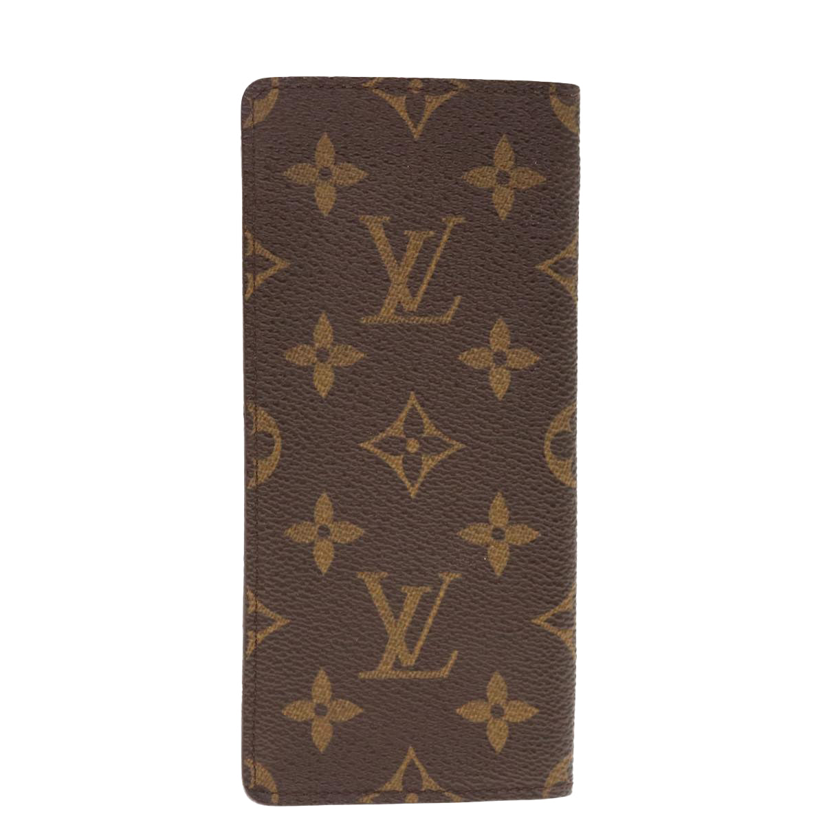 LOUIS VUITTON Monogram Etui Lunette Simple Glasses Case M62962 LV Auth th4554