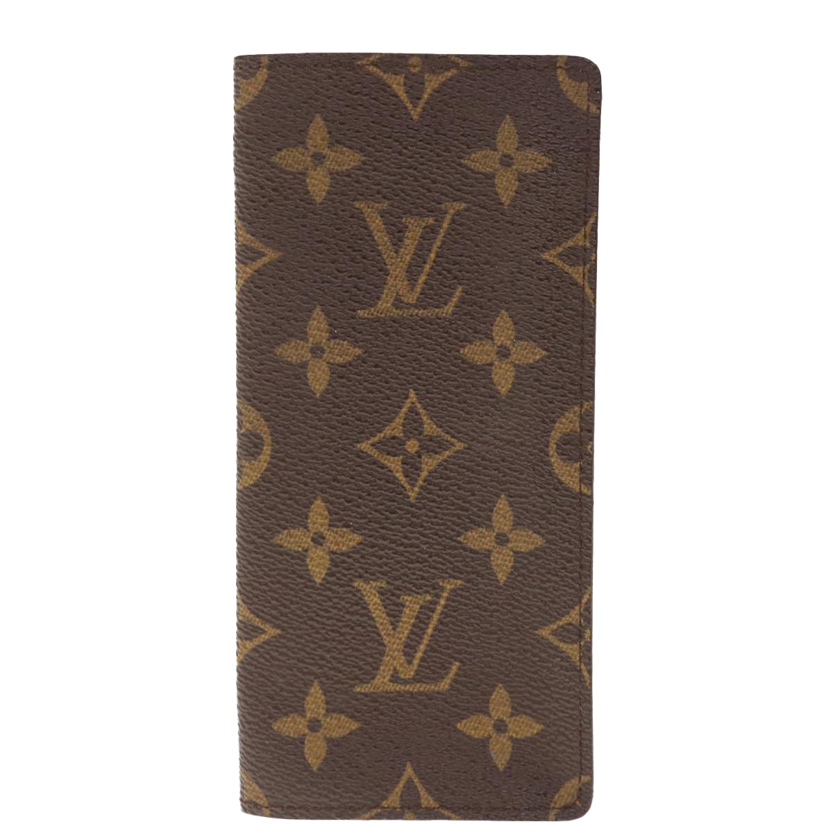 LOUIS VUITTON Monogram Etui Lunette Simple Glasses Case M62962 LV Auth th4554 - 0