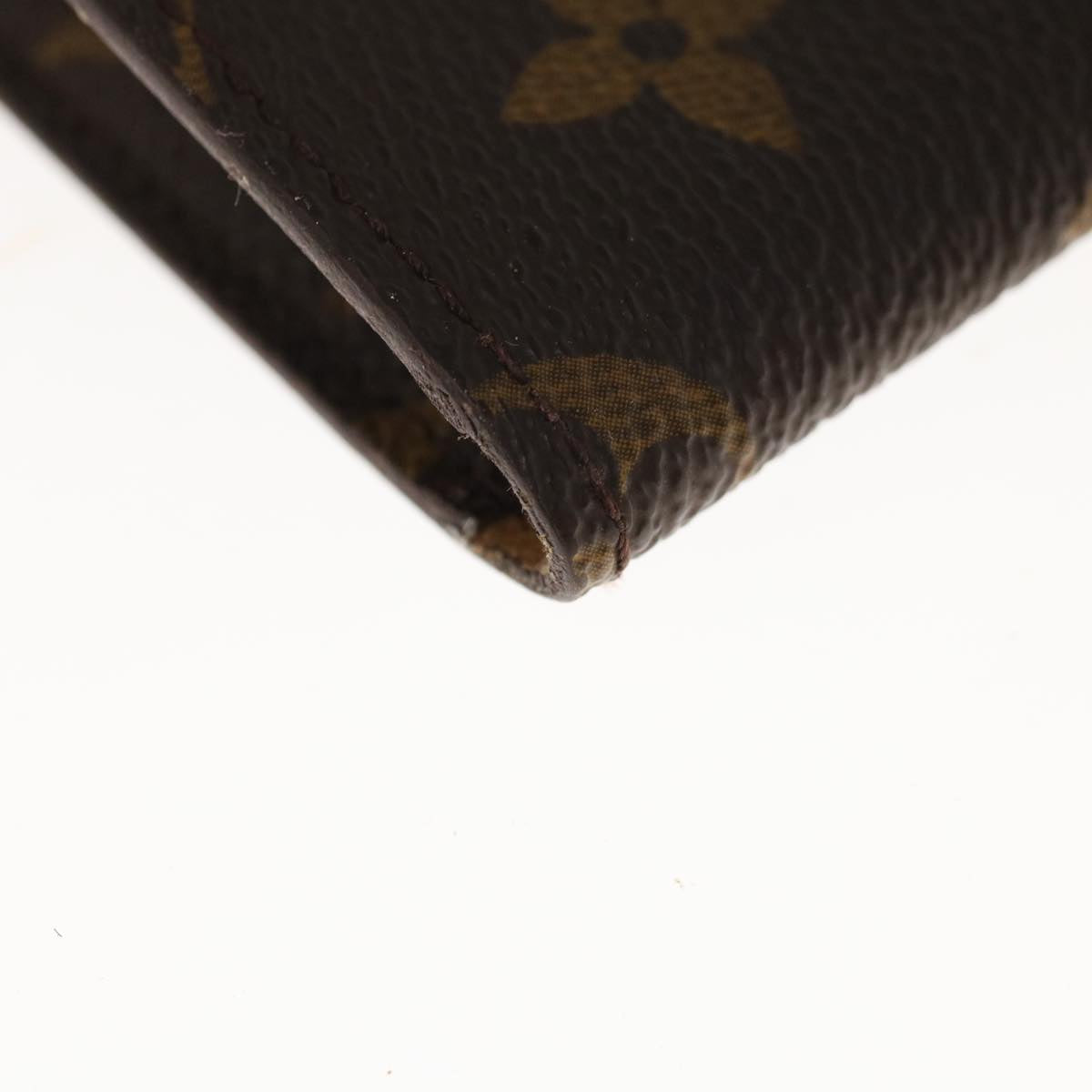 LOUIS VUITTON Monogram Etui Lunette Simple Glasses Case M62962 LV Auth th4554