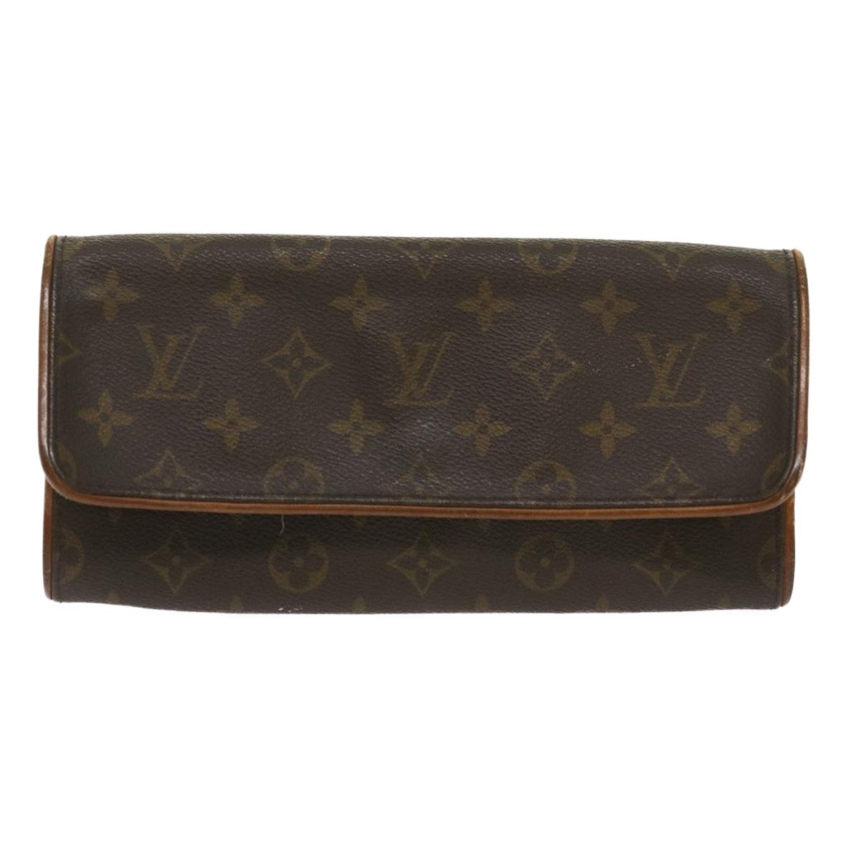 LOUIS VUITTON Monogram Pochette Twin GM Shoulder Bag M51852 LV Auth th4561