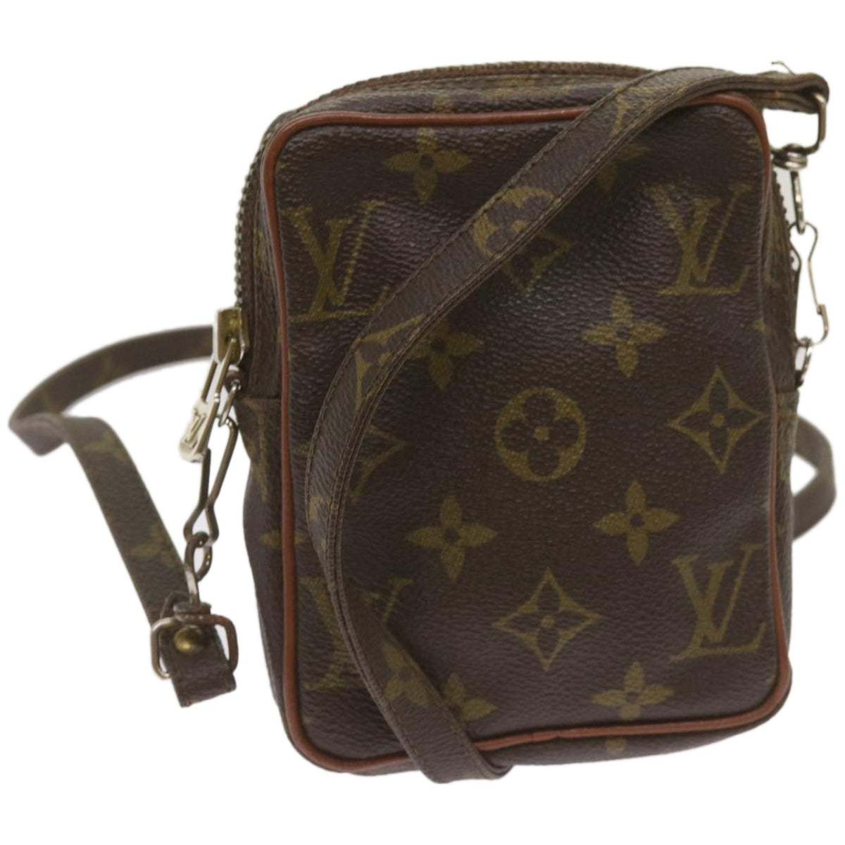 LOUIS VUITTON Monogram Mini Danube Shoulder Bag Vintage M45268 LV Auth th4582