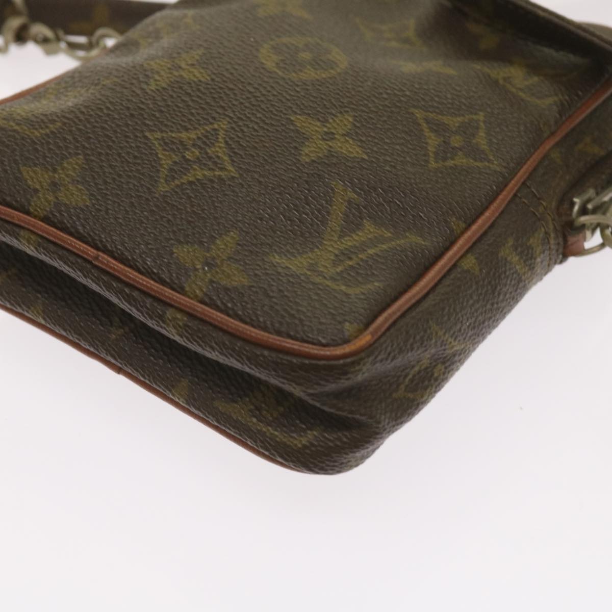 LOUIS VUITTON Monogram Mini Danube Shoulder Bag Vintage M45268 LV Auth th4583