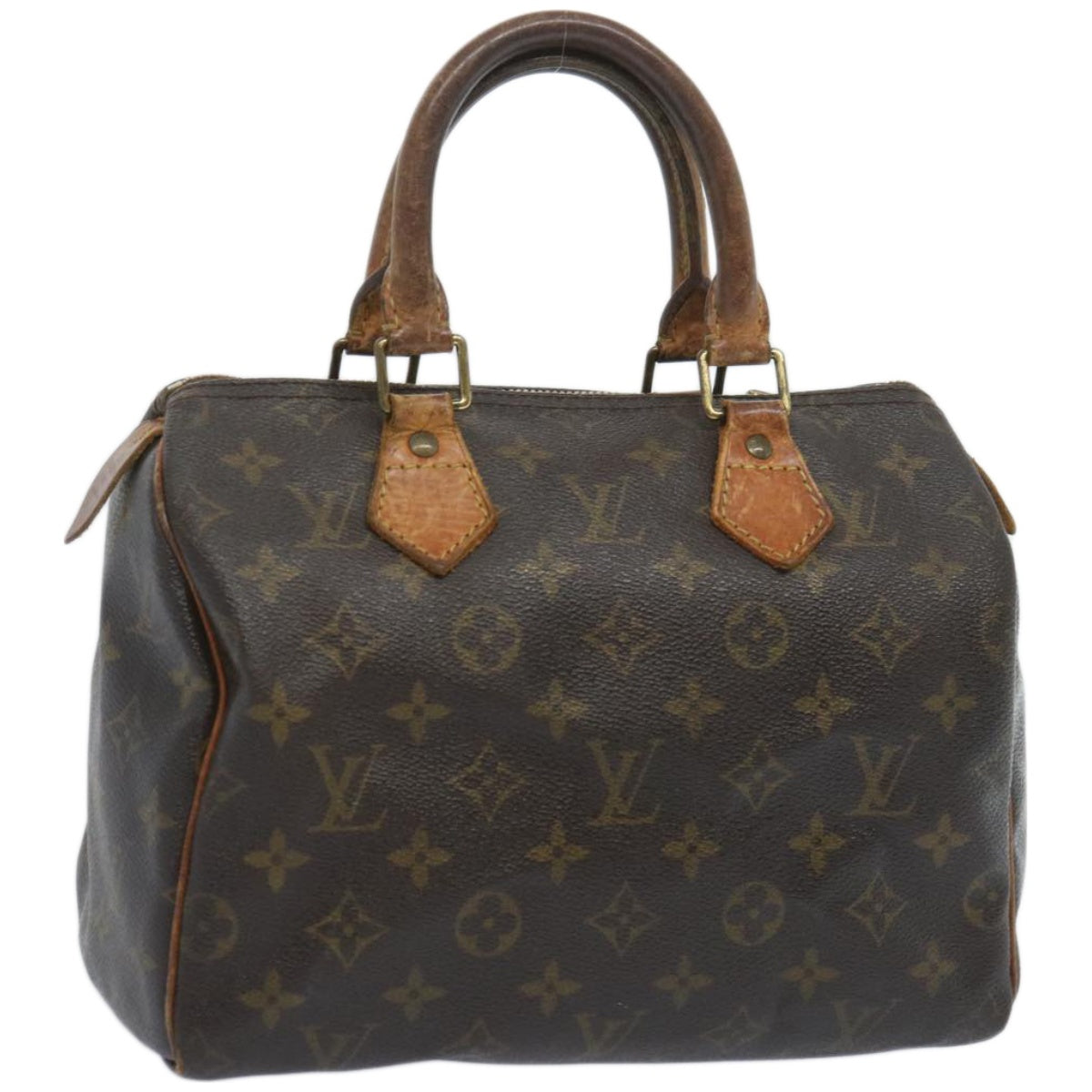 LOUIS VUITTON Monogram Speedy 25 Hand Bag M41528 LV Auth th4612