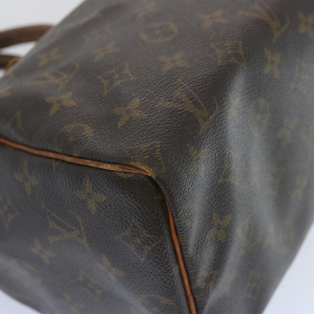 LOUIS VUITTON Monogram Speedy 25 Hand Bag M41528 LV Auth th4612